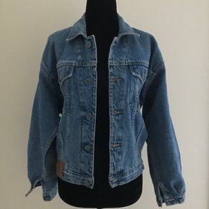 Vintage EuroDisney Embroidered Denim Jacket - S